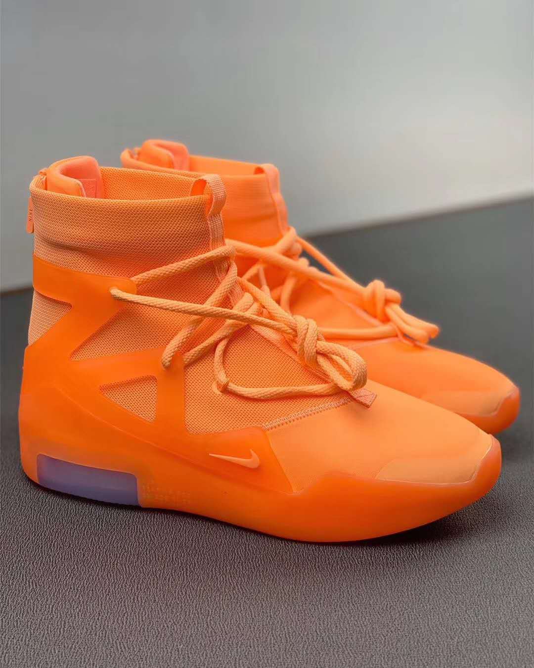 fear of god orange fitted