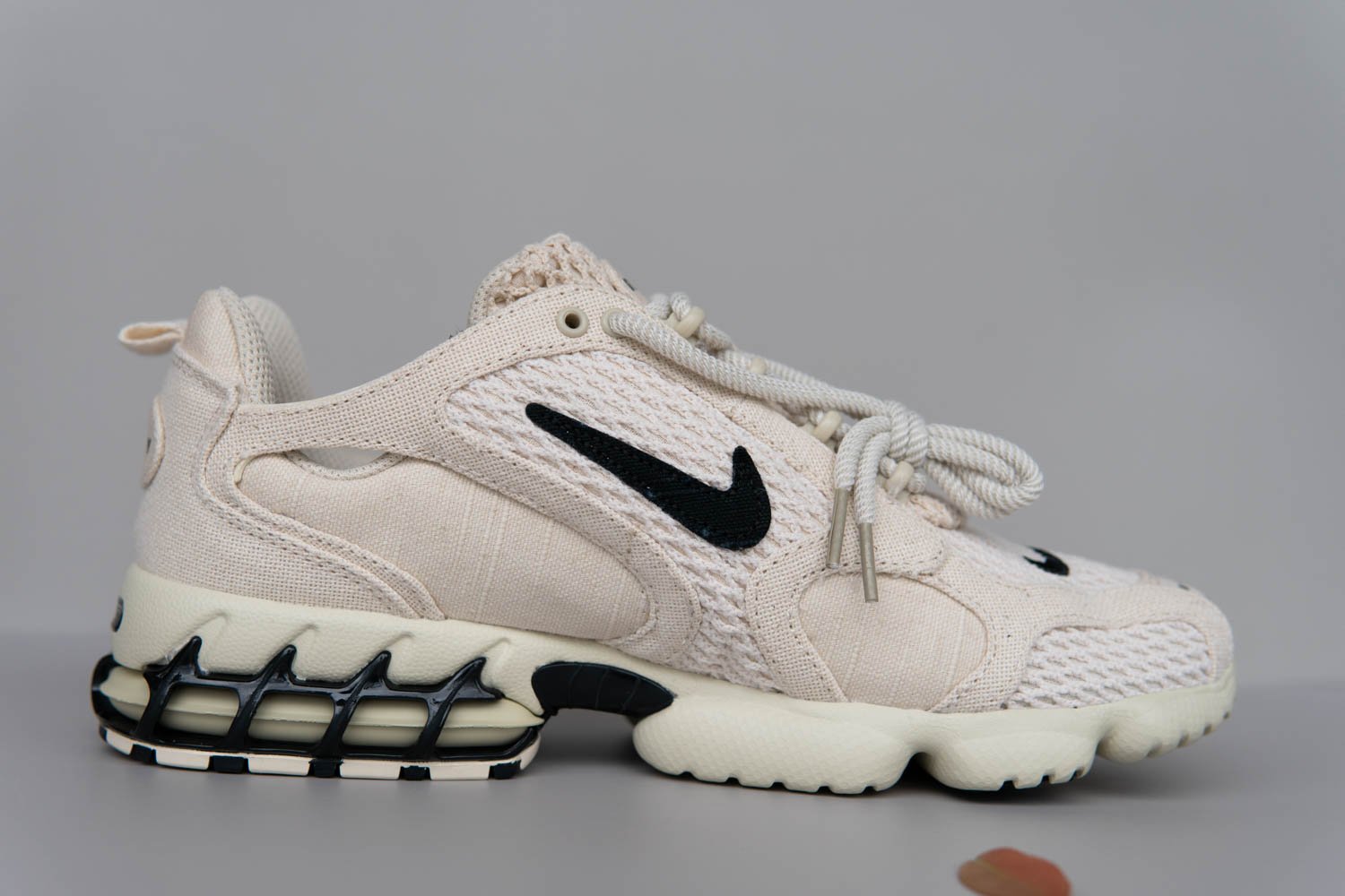 nike air zoom spiridon cage 2 stussy fossil restock