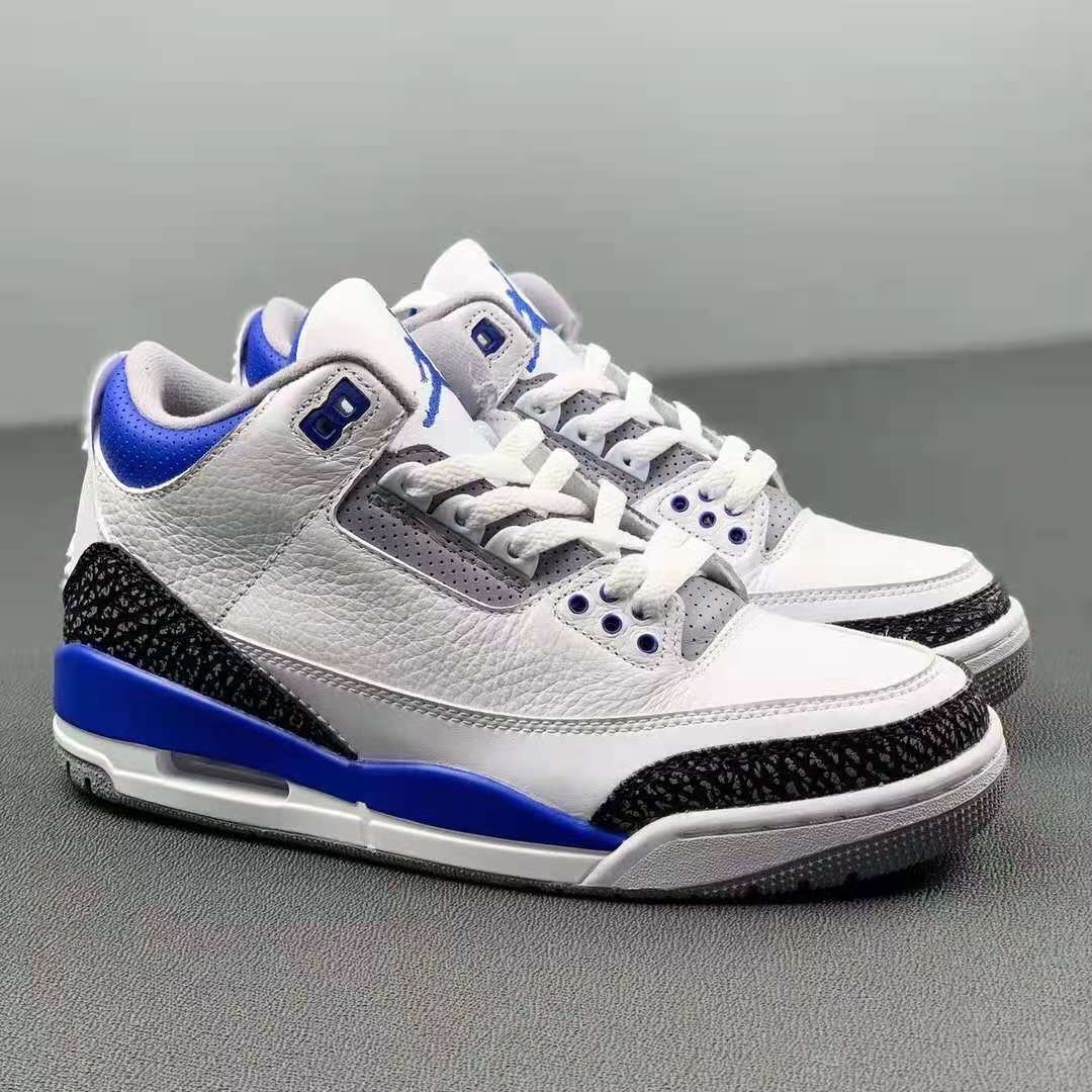 Jordan 3 Retro White Blue