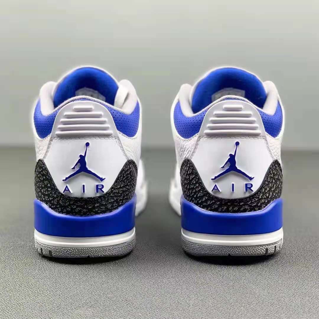 white and light blue 3s