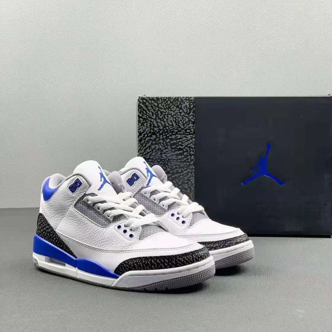 Jordan 3 Retro White Blue