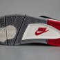 jordan 4 Black Red with box