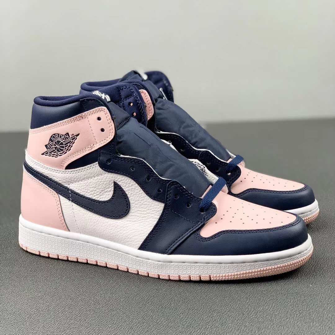 Jordan 1 Retro High Atmosphere Black Pink