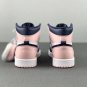 Jordan 1 Retro High Atmosphere Black Pink