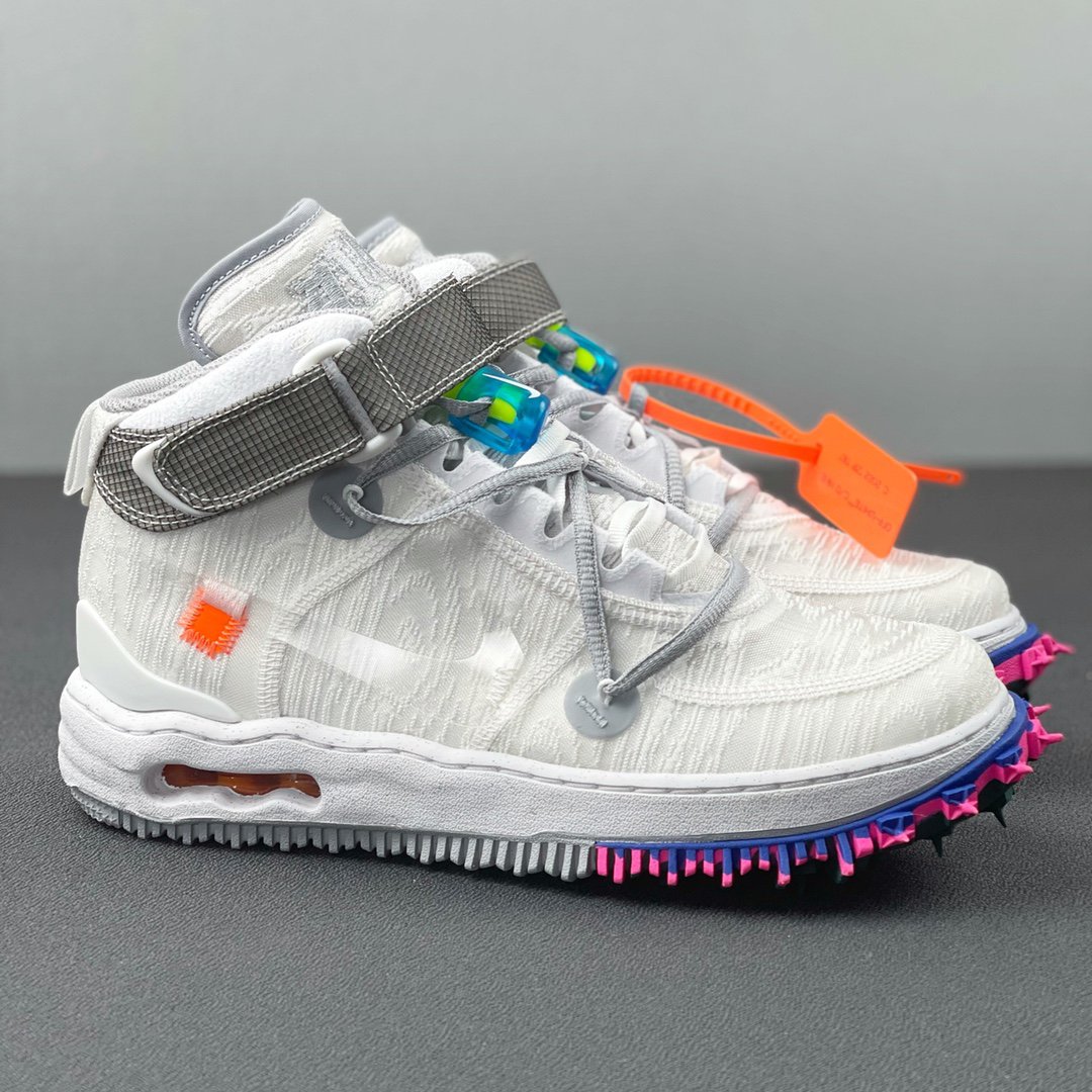 Off-White x Nike Air Force 1 Mid White