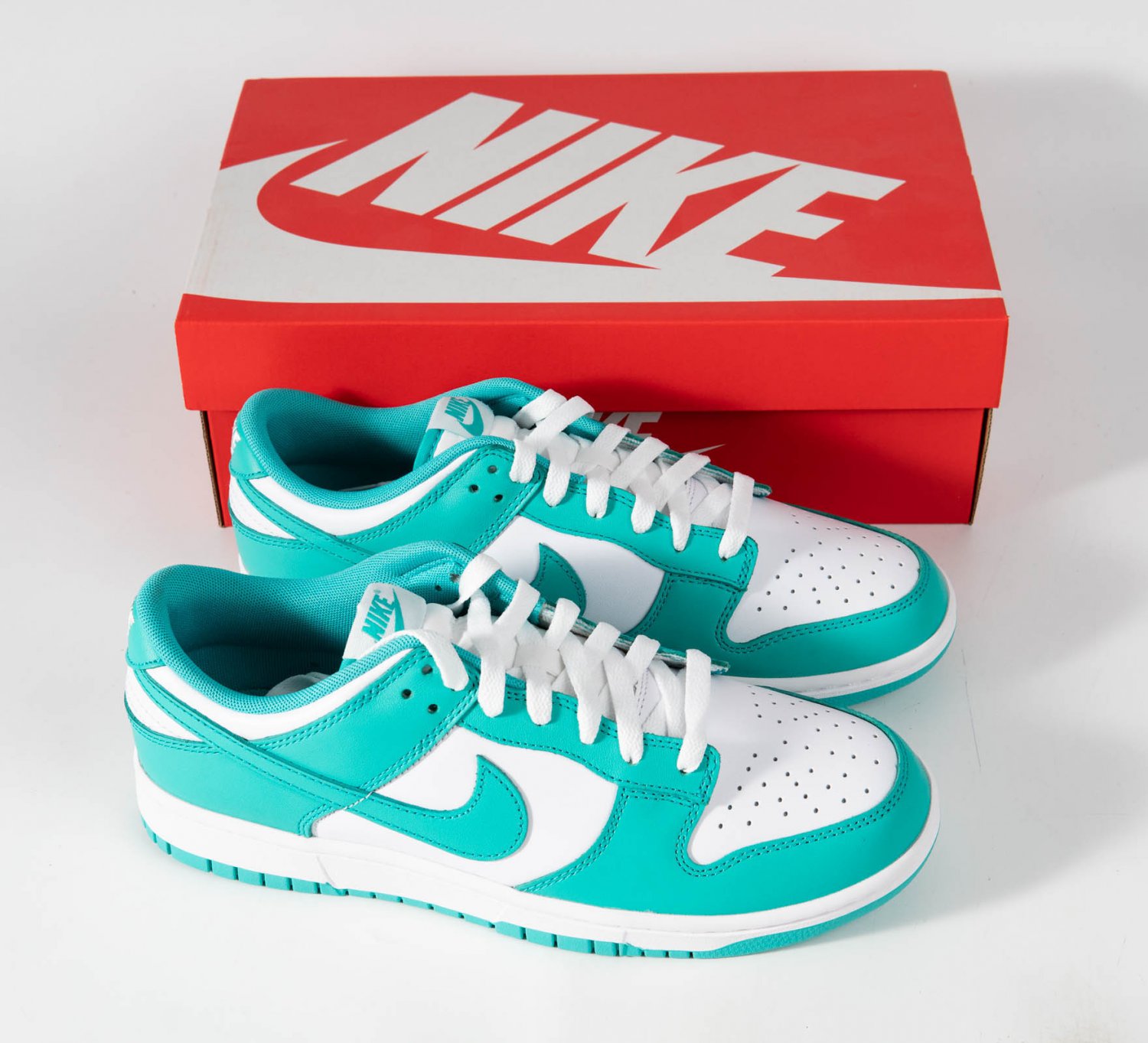 dunk low clear jade stockx