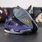 Jordan 4 Retro Lakers "Imperial Purple"