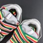 Lanvin Leather Curb White Multi