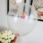 36 Inch Round Shape Baby Doll Party Clear Balloon for Valentines Day Wedding