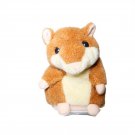 LYGF E00199-2 Creative Toys Talking Hamster  Pet Electronic Speak Record Plush Baby Chocol