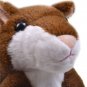 LYGF E00199-2 Creative Toys Talking Hamster Pet Electronic Speak Record Plush Baby Chocol