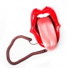 LYGF AR-5056 Tongue Shape Telephone Red