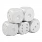 5pcs set Aluminum Alloy Dice Set Metal Case Gift for Party Home Play Games