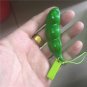 Funny Extrusion Bean Decompression Toys Phone Key Ring Pendant Decoration