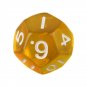10pcs Set Multicolor Transparent 12-Sided Role Playing Game Dices D12 New
