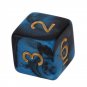 Creative Dual Color Mixed Series 7 Pcs Set Multi-Faceted Acrylic Dice