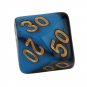Creative Dual Color Mixed Series 7 Pcs Set Multi-Faceted Acrylic Dice