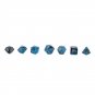 Creative Dual Color Mixed Series 7 Pcs Set Multi-Faceted Acrylic Dice