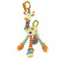 Infant Baby Development Soft Giraffe Animal Handbells Rattles Handle Toys