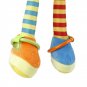 Infant Baby Development Soft Giraffe Handbells Rattles Handle Toys Bed Bell