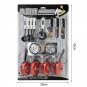 13pcs pack Mini Kitchen Cooking Toys Kitchen Appliance Play Food Toy Set for Kids Red Red