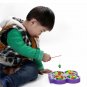 Battery Powered Electronic Rotating Magnetic Fishing Game with Music Kids Toy Gift Four-pl
