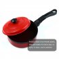 11pcs pack Mini Kitchen Cooking Toys Kitchen Appliance Play Food Toy Set for Kids Red Red