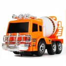 Kids Toy Simulation Engineering Mixer Truck Model Sound Lighting Battery Powered Omni-dire