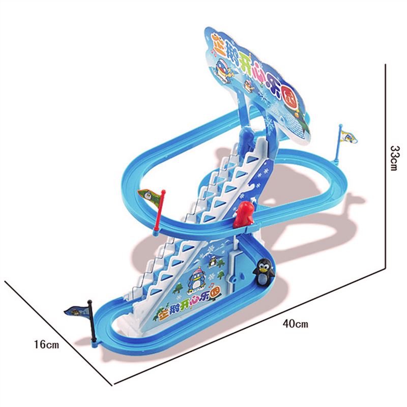penguin race track set