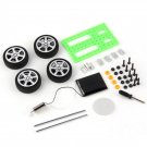 Mini Handmade Solar Powered Toy Children Educational Gadget Hobby DIY Car Kit