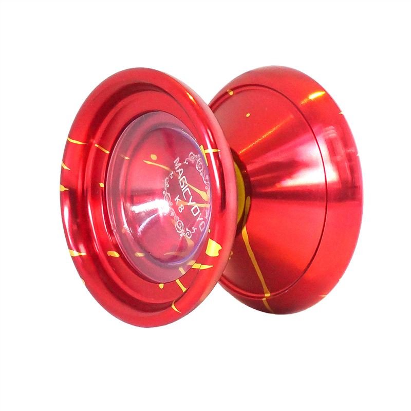 Magic yoyo K8 Leopard Profession YOYO Ball Red