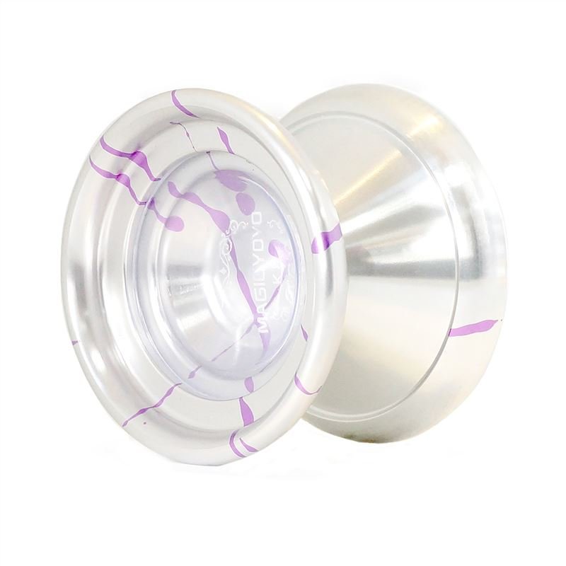 Magic yoyo K8 Leopard Profession YOYO Ball Silver