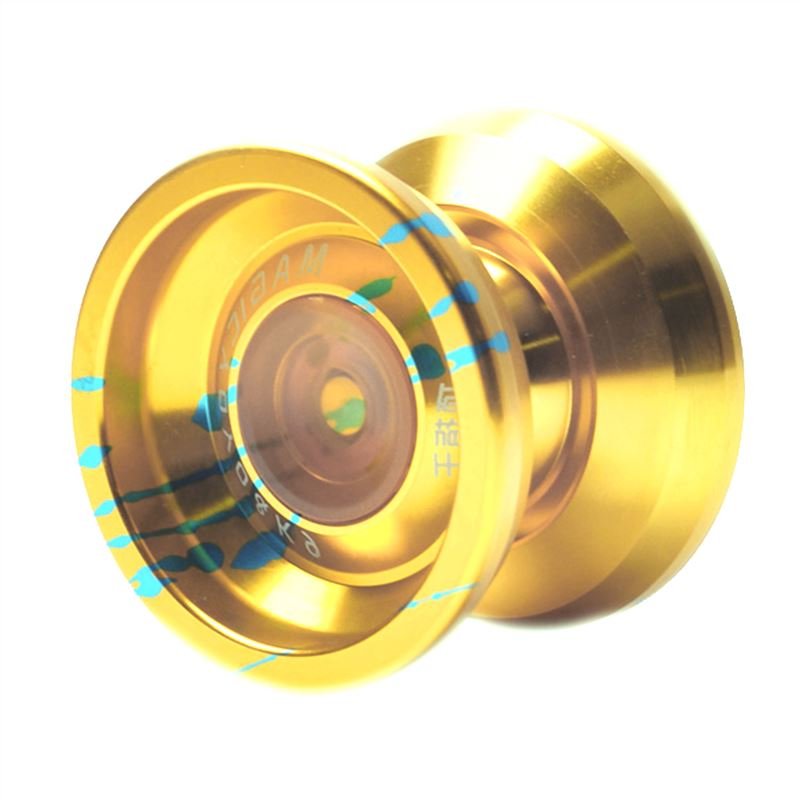Magic yoyo K9 The King Profession YOYO Ball Golden with Blue