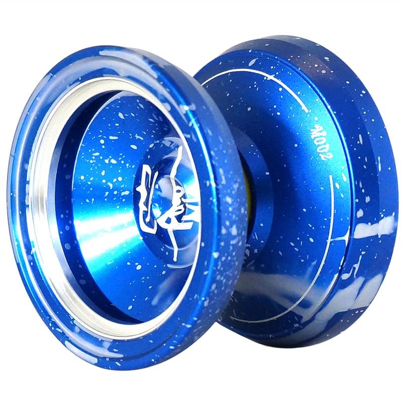 Magic yoyo M002 April Profession YOYO Ball Blue and Sliver