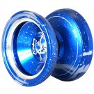 Magic yoyo M002 April Profession YOYO Ball Blue and Sliver