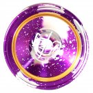 Magic yoyo M002 April Profession YOYO Ball Purple and Sliver