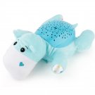 Kids Plush Dolls Toys Starry Star Projection Light Toys Projector with Music