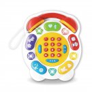 Baby Early Learning Toy Fun Telehone Toy Music Lighting Sound Colorful Colorful