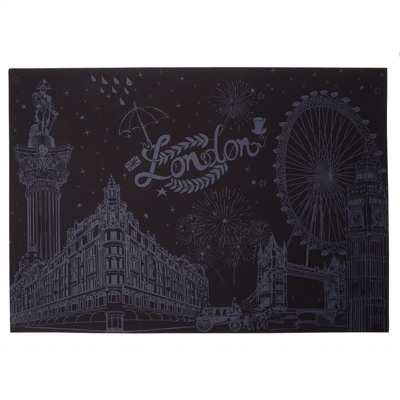 Creative Scratch Landmark Scratch Night View With Scratch Pen New Version London