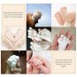 3D Plaster Molding Clone Powder Kids Handprints Footprints Baby Hand Foot