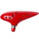 12 Hole Zelda Ocarina From Alto C Red