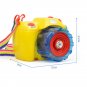 CW Children Bubble Blower Bubble Gun Bubble Camera Yellow Yellow