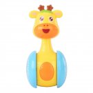Cartoon Giraffe Tumbler Doll for Childen Baby Toys Cute Rattles Ring Bell Early Educationa