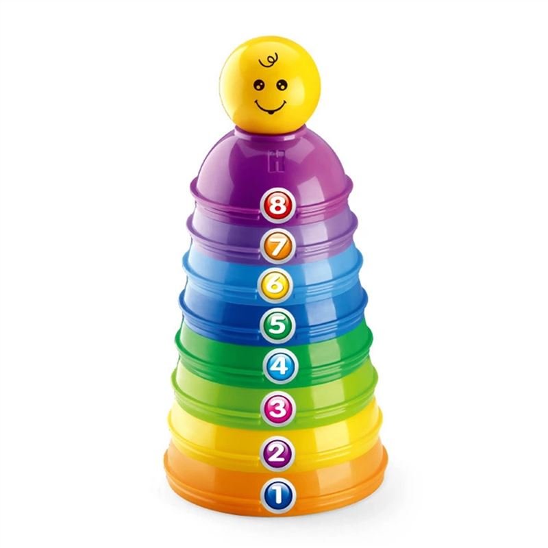 Basics Stack & Roll Cups 9 Textured Pieces To Stack Roll Nest & Explore Colorful