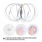 Magic Ring Kinetic Spring Toy Stainless Steel Springs Interactive 3D Shaped Flow Ring Rain