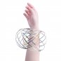 Magic Ring Kinetic Spring Toy Stainless Steel Springs Interactive 3D Shaped Flow Ring Rain