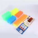 220 Pcs Luminous Rail with 1 Pc Car Glowing Race Car Track LED Tracking Rail