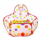 Children Ocean Ball Pit Foldable Play Tent Ball Hoop Indoor Outdoor Kids House