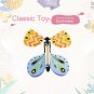6 pcs Flying Butterfly Wind Up Swallow Tail Butterfly Magic Funny Toy Set