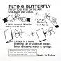 6 pcs Flying Butterfly Wind Up Swallow Tail Butterfly Magic Funny Toy Set